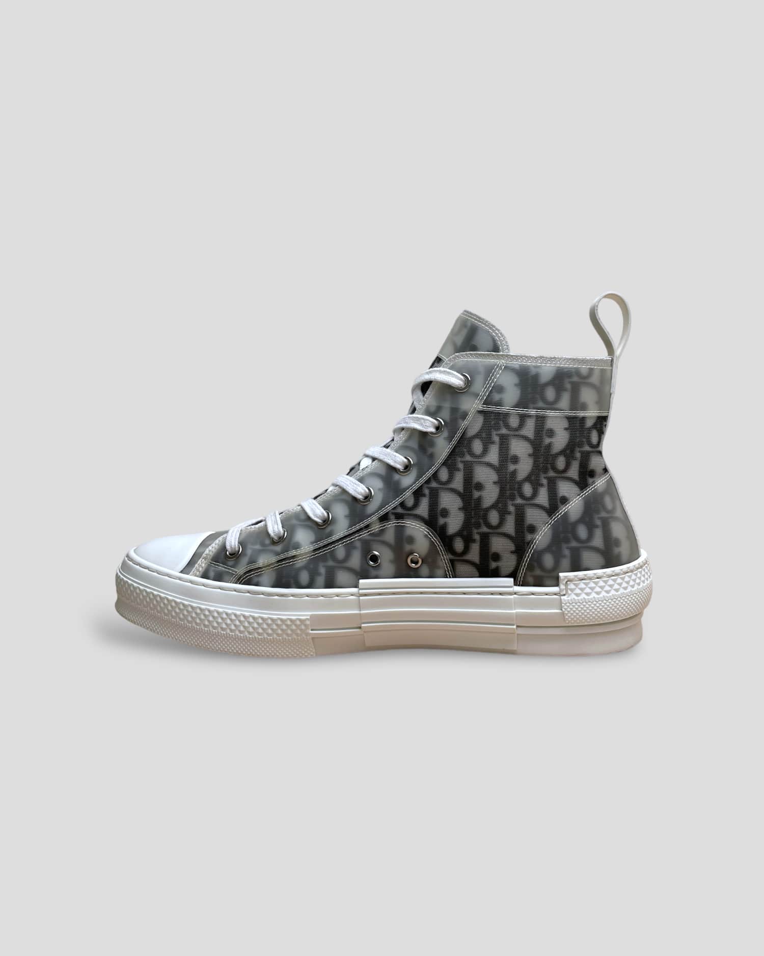 Dior B23 Oblique Canvas Sneakers High Top