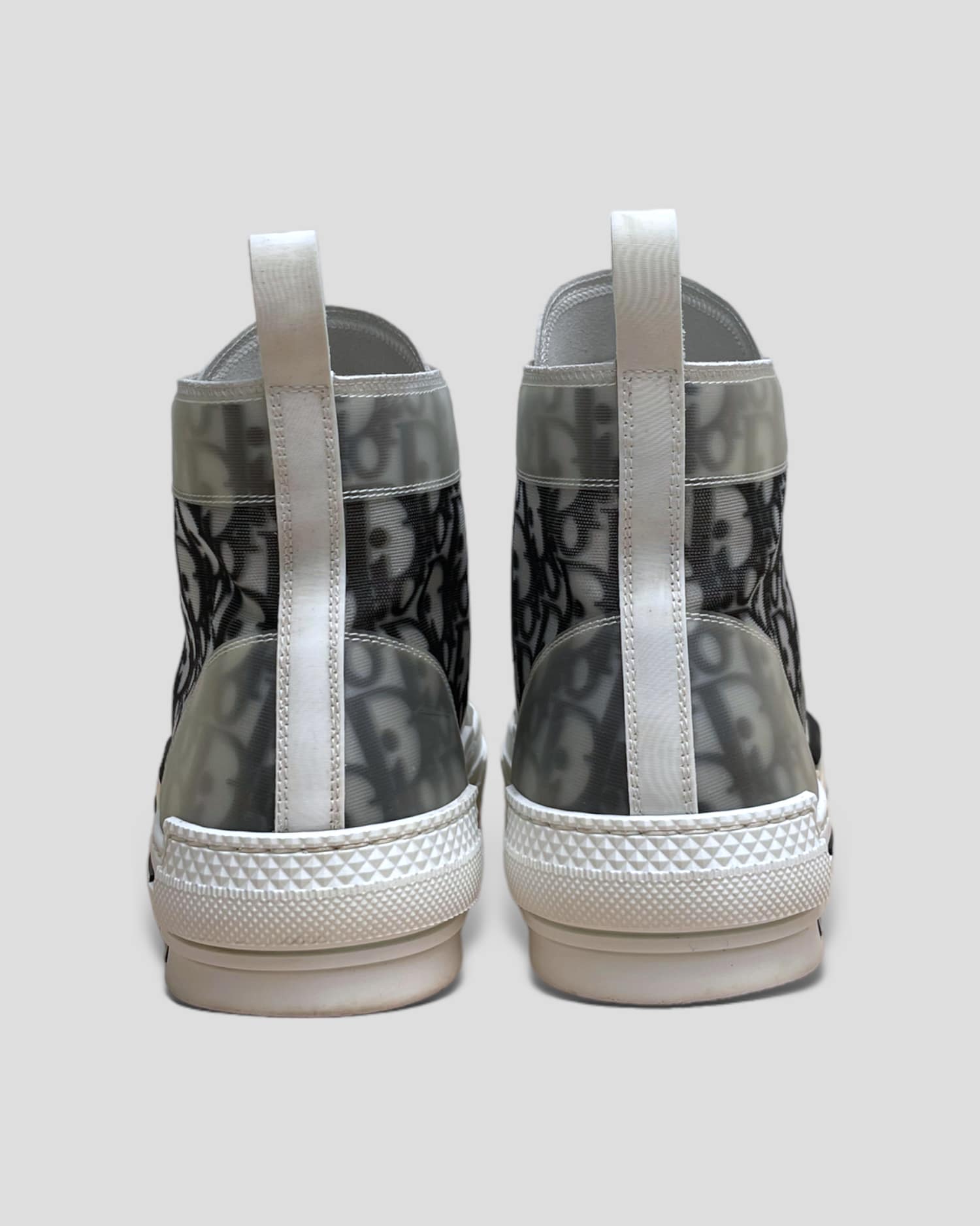 Dior B23 Oblique Canvas Sneakers High Top