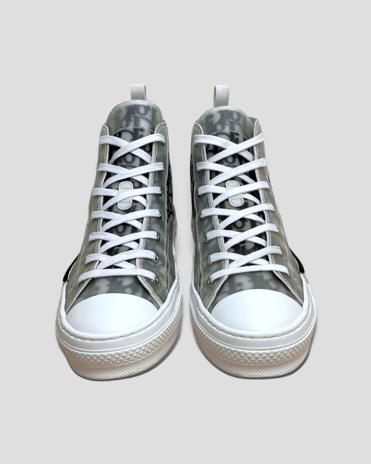 Dior B23 Oblique Canvas Sneakers High Top