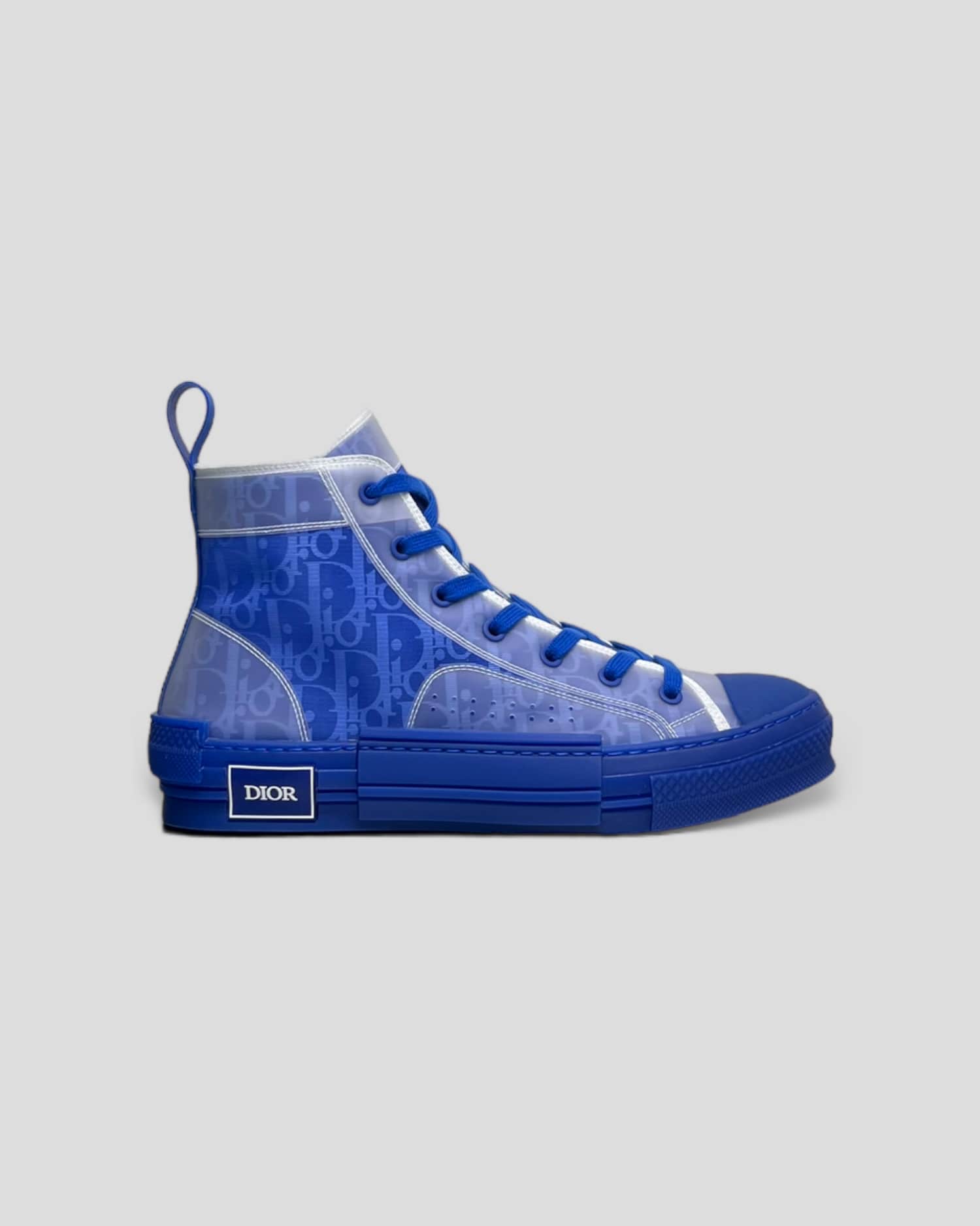 Dior B23 High Top Sneaker Blau