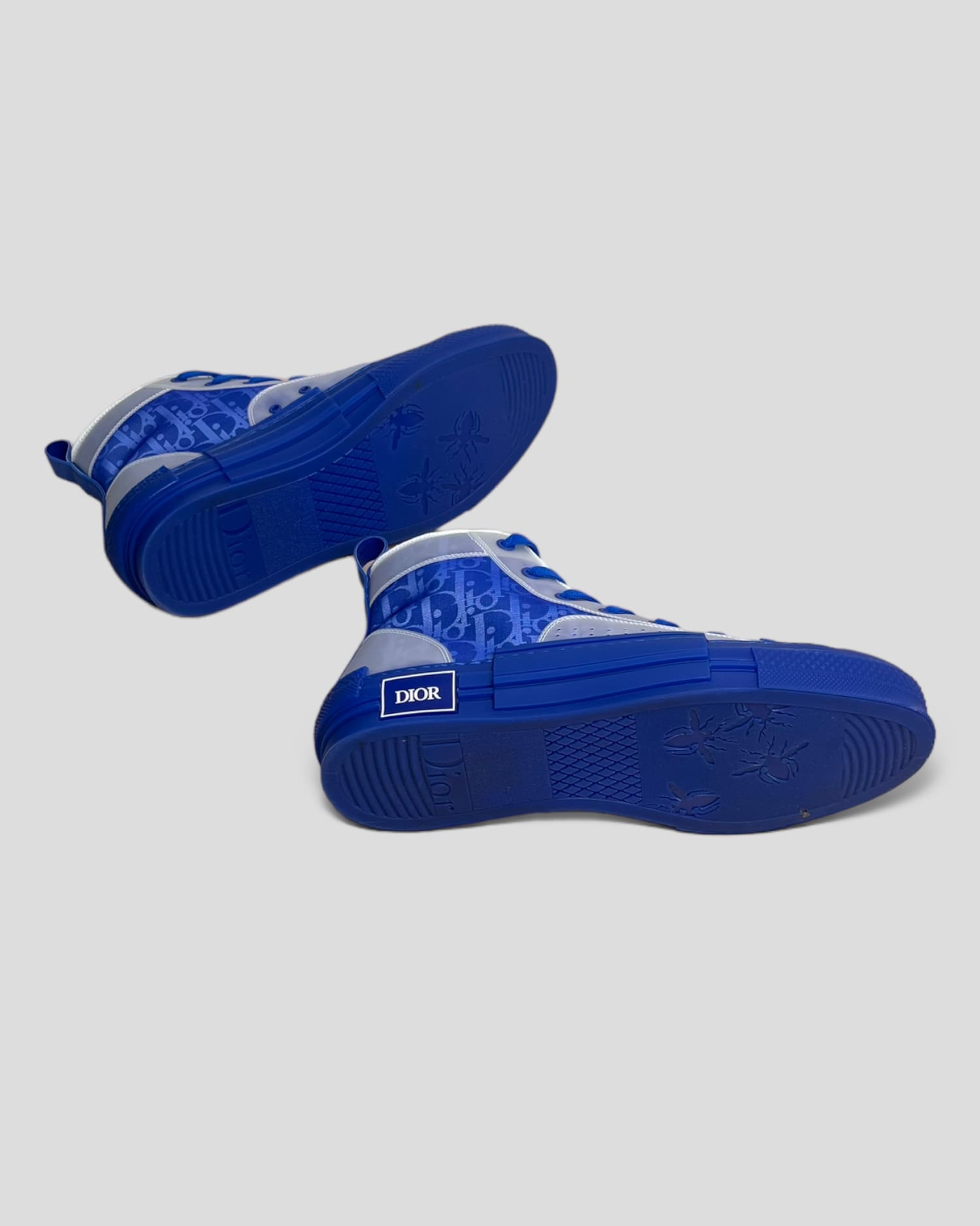 Dior B23 High Top Sneaker Blau