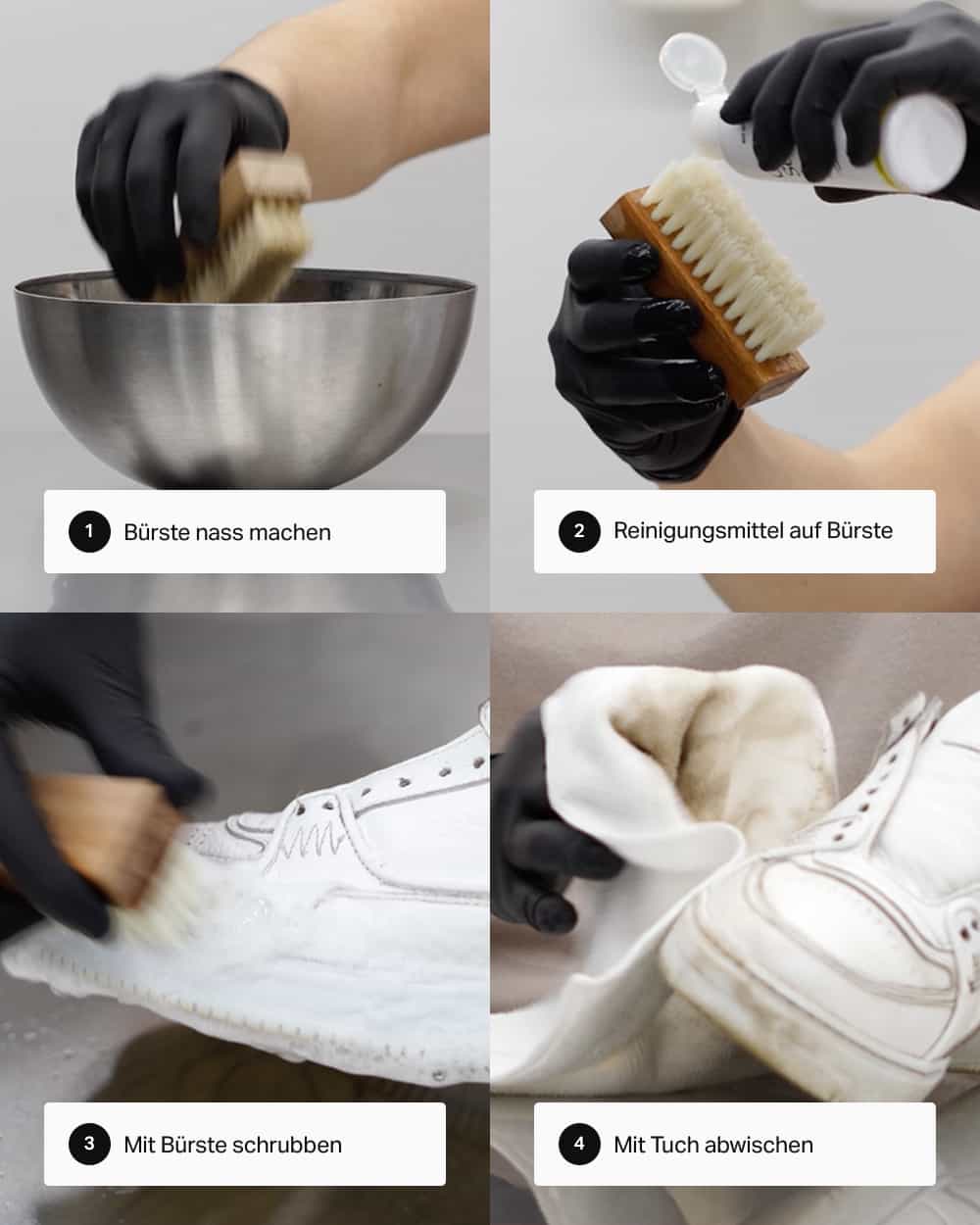 Profi Reinigungsset für Schuhe