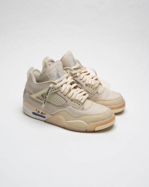 Nike air jordan 4 off white hotsell